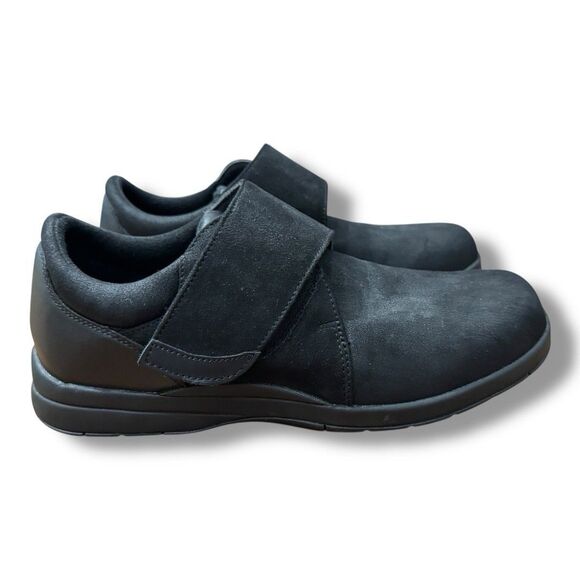 Drew Shoes Moonwalk Black 14100 Casual Shoe Orthopedic Slip On Women's Size 11 - Picture 2 of 12